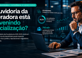 “Análise estratégica sobre ouvidoria, judicialização e experiência do beneficiário nas operadoras de planos de saúde com base em relatório da ANS”